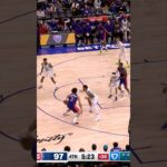 Cade with the nice crossover and the bucket!