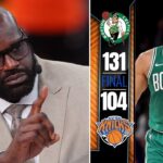 NBA Gametime | "Boston are the most perfect version of NBA" - Shaq on Celtics DESTROY Knicks 131-104