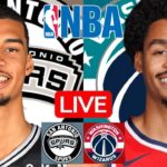 LIVE: SAN ANTONIO SPURS vs WASHINGTON WIZARDS | NBA | PLAY BY PLAY | SCOREBOARD