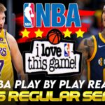 🔴LAKERS vs UTAH JAZZ │ 2025 NBA Basketball Game Play-By-Play Reaction & Scoreboard