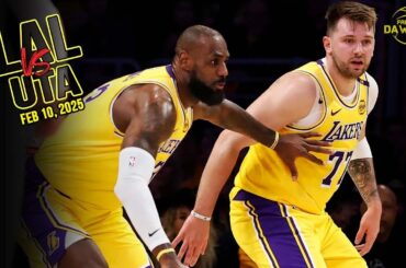 Los Angeles Lakers Full Team Highlights vs Jazz | Luka's Debut | Feb 10, 2025 | FreeDawkins