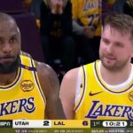 Luka Doncic Full First Minutes With LeBron James and Los Angeles Lakers