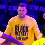 Luka Doncic's First Starting Lineup Intro with the Lakers