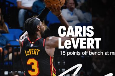 Caris LeVert drops 18 Points off the bench in Hawks Win over Magic