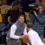 Luka Doncic FULL pregame warmup before Lakers debut