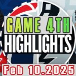 Washington Wizards Vs San Antonio Spurs Game 4th Highlights Feb 10,2025 NBA Season 2024-25