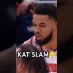 Karl Anthony-Towns baseline slam! 😤