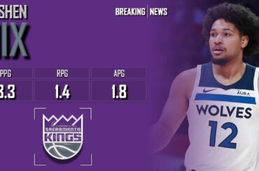 𝐁𝐑𝐄𝐀𝐊𝐈𝐍𝐆 𝐍𝐄𝐖𝐒: Sacramento Kings Sign Daishen Nix To 10-Day Contract | 2024 NBA Season