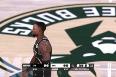 NBA 2K25 Gameday Simulation | BUCKS vs WARRIORS FULL GAMEPLAY