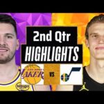 Los Angeles Lakers vs. Utah Jazz Full Highlights 2nd Qtr | Feb 10 | 2025 NBA Highlights