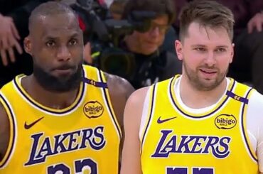 Luka Doncic and LeBron James First Game Together Full Highlights - Lakers vs Jazz |February 10, 2025