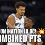 SPURS DUO COMBINE FOR 61 POINTS AGAINST WIZARDS!
