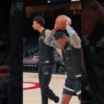 Look who's in ATL 👀 #spurs #nba