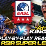 🔴MERALCO Bolts vs NEW TAIPEI King │ EASL Basketball Game Play-By-Play Reaction & Scoreboard