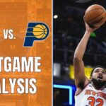 KAT And Hart Combine For 70 Points In Full Team Win On The Road In Indiana | New York Knicks