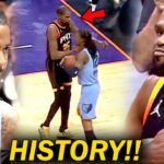 Bagong RECORD ni Kevin Durant special moment ni KD nagka angasan sila ni Ja Morant, BOL-BOL vs Edey!