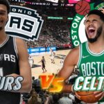 San Antonio Spurs vs Boston Celtics Live Play by Play & Scoreboard