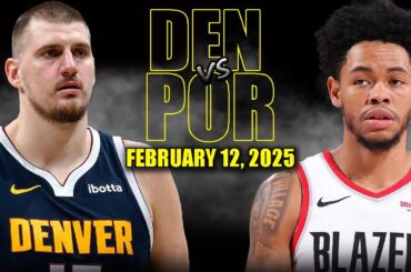 Denver Nuggets vs Portland Trail Blazers Full Game Highlights - February 12, | NBA Regular Season