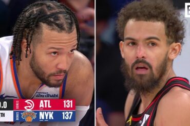 Knicks vs. Hawks WILD Overtime Ending - Final 2 Minutes of 4Q & OT | February 12, 2025