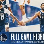 Dallas Mavericks Highlights vs. Golden State Warriors | February 12, 2025