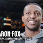 De'Aaron Fox's Shootaround With the San Antonio Spurs | 2.12.2025