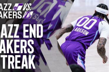 Jazz BEAT LA at home 🏡 | UTAH JAZZ