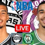 LIVE: SAN ANTONIO SPURS vs BOSTON CELTICS | NBA | PLAY BY PLAY | SCOREBOARD