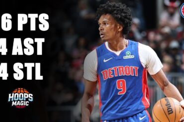 Ausar Thompson Highlights (16 pts 4 ast 4 stl) vs Chicago Bulls | February 11, 2025