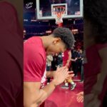 ✨ First start in the Wine & Gold for 1️⃣2️⃣! #nba #cavs #clevelandcavaliers #basketball