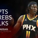 Bol Bol 18 pts 14 rebs 4 blks vs Grizzlies 24/25 season