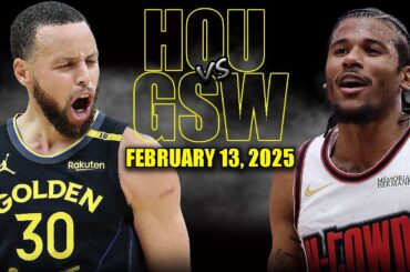Golden State Warriors vs Houston Rockets Full Game Highlights - February 13  | NBA Regular Season