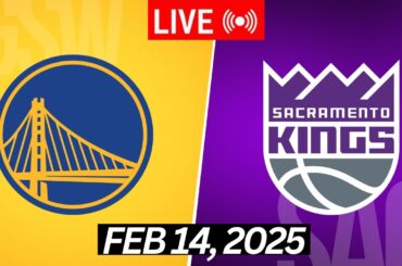 NBA LIVE! Golden State Warriors vs Sacramento Kings I February 14, 2025 Warriors vs Kings I 2K