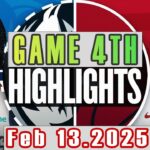 Dallas Mavericks VS Miami Heat Game 4th Highlights Feb 13,2025 NBA Season 2024-25