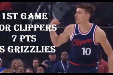 Bogdan Bogdanovic 7 Pts Memphis Grizzlies vs LA Clippers HIGHLIGHTS