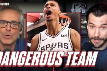 De’Aaron Fox makes Wemby & Spurs DANGEROUS in Western Conference | Colin Cowherd NBA