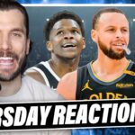 NBA Reaction: Steph & Warriors SHINE with Butler, Edwards & Timberwolves dominate | Hoops Tonight
