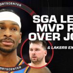 Thunder RISING 📈 76ers DOWNFALL 📉 Predictions for NBA 2nd Half & MVP race | SportsCenter