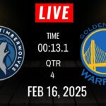 NBA LIVE! Golden State Warriors vs Minnesota Timberwolves I February 16, 2025 Twolves vs Warriors 2K