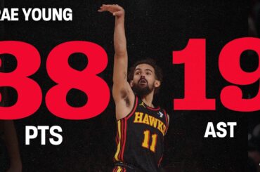 Trae Young drops 38 Points, 19 Assists vs. Knicks at MSG