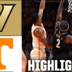 HUGE COMEBACK 🔥 Vanderbilt Commodores vs. Tennessee Volunteers | Full Game Highlights | ESPN CBB