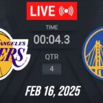 NBA LIVE! Golden State Warriors vs Los Angeles Lakers | February 16, 2025 Warriors vs Lakers | 2K25