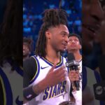 STEPH CASTLE IS THE RISING STAR MVP 🏆 #spurs #nbaallstar #risingstar