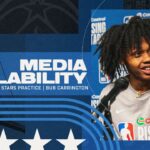 NBA Rising Stars 2025 Media Availability | Bub Carrington