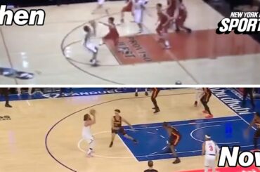 Jalen Brunson's game-winner vs. Atlanta looked very similar to his first ever game-winner