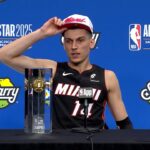 Tyler Herro | 3-Point Contest Media Availability | February 15, 2025