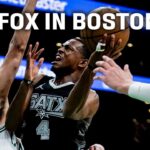 De'Aaron Fox Lights Up for 23 Points Vs Celtics