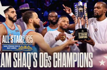 Shaq's OGs Are The 2025 All-Star Champions! | #NBAAllStar
