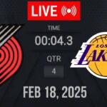 NBA LIVE! Los Angeles Lakers vs Portland Trail Blazers | February 18, 2025 Lakers vs Blazers 2K25