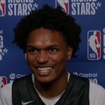 Ausar Thompson Discusses NBA All-Star 2025, Playing for Detroit Pistons | Rising Stars 2025