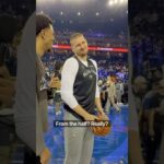 “You dropped 40 on us… still lost” Jokić says to Trey 🤣